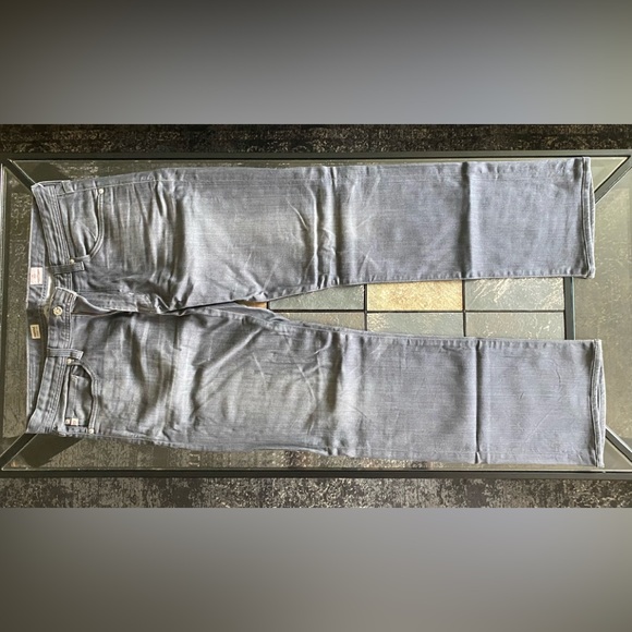 AG Adriano Goldschmied The Protege Denim Jeans Stretch Fabric Grey Straight Leg - Picture 7 of 12